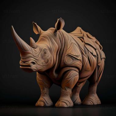 3D модель Rhinoclemmys funerea (STL)